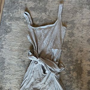 Wilfred Saturn mini dress Heather gray NWT sz M